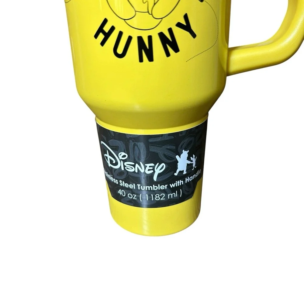 Disney Winnie the Pooh Here For The Hunny 40oz Stainless Steel Tumbler Yellow